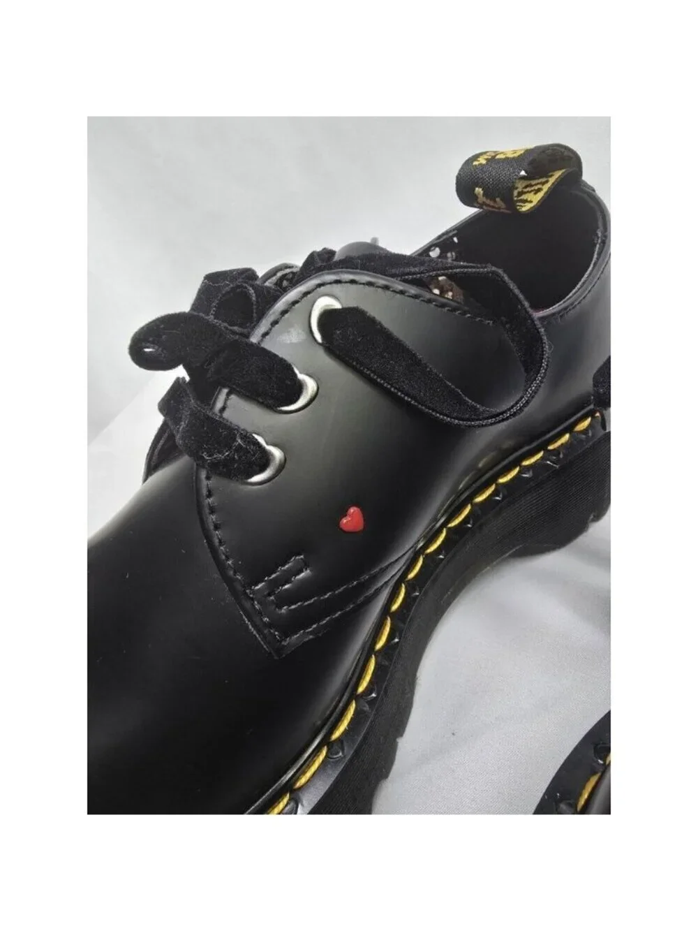 Dr.Martens Betty boop 1461 Quad Platform UK 5 Womens USA SIZE 7- New Without Box